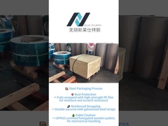 Процесс упаковки стали