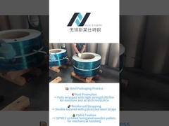 Процесс упаковки стали