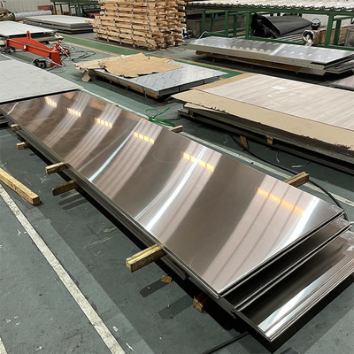 Mirror Embossed Stainless Steel Plate Hot Rolled ASTM 304L 304 2b Ba 8K