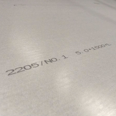 ASTM A790 2205 Плита из нержавеющей стали 1000-8000 мм Противодействие длине