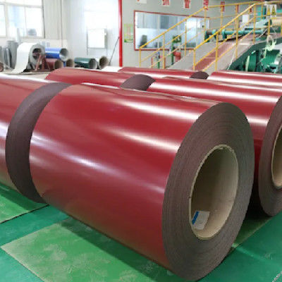 катушки Q235 горячие окунутые гальванизированные стальные, 1500mm Ppgi 0.7mm Prepainted стальная катушка